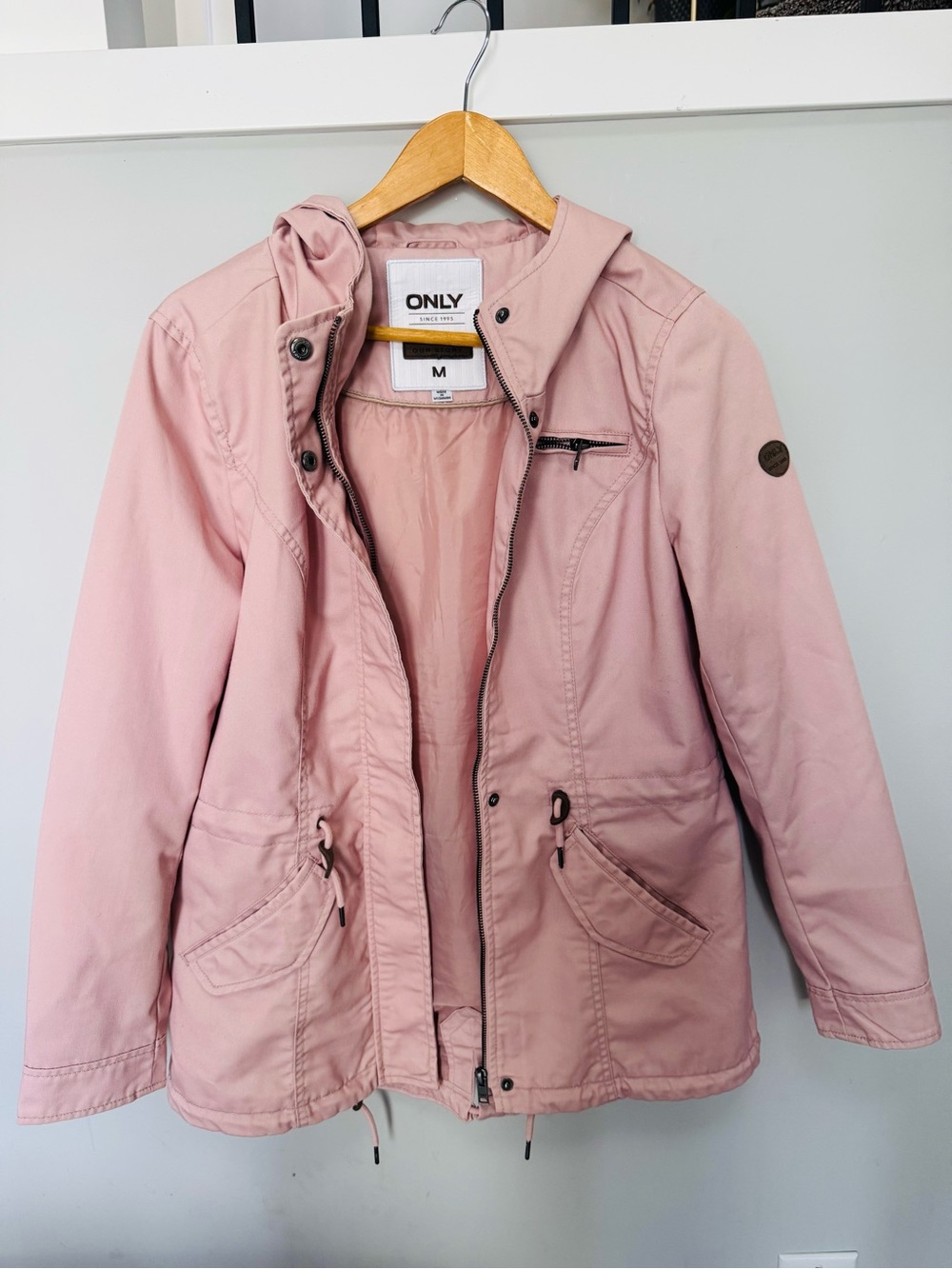 ONLY Blush Pink Labeled Jacket